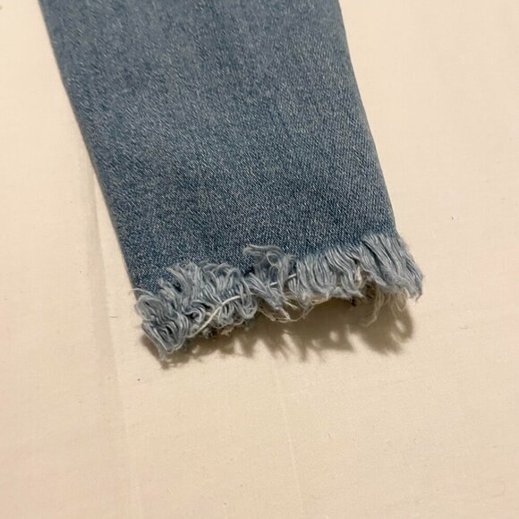 Wax Jean Butt I Love You Jeans Distressed Womans Size 9 - Picture 15 of 16